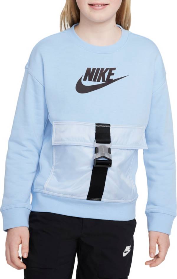 Nike Boys' Sportswear Utility Fleece Crewneck Sweatshirt