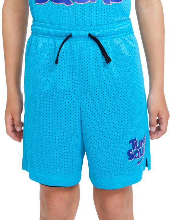 Nike x Boys' Dri-FIT Space Jam 2 DNA Reversible Basketball Shorts
