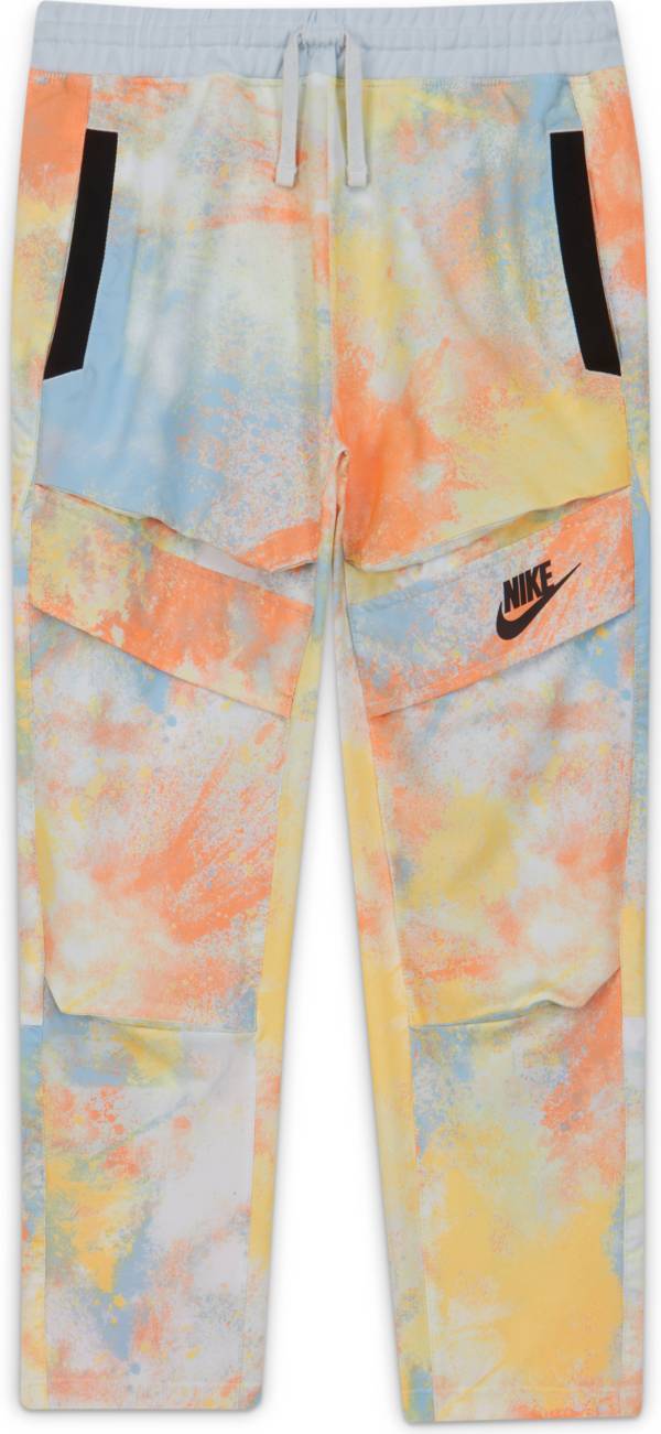 Nike Boys' Sportswear Woven Tie-Dye 3/4-Length Pants