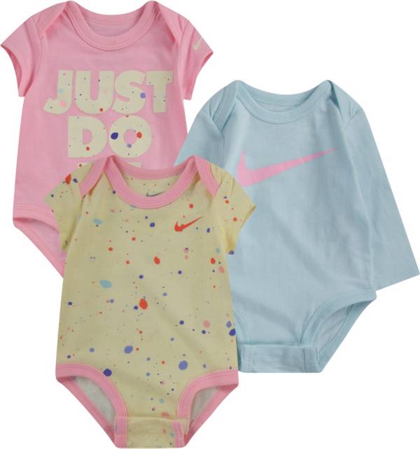 Nike Infant Girls' 3 Piece Bodysuit Set