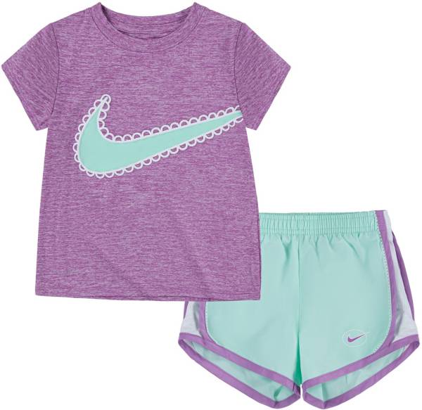 Nike Little Girls' Iconclash Tempo Shorts Set