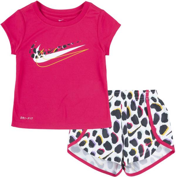 Nike Toddler Girls' DF Short Sleeve T-Shirt And Short Set