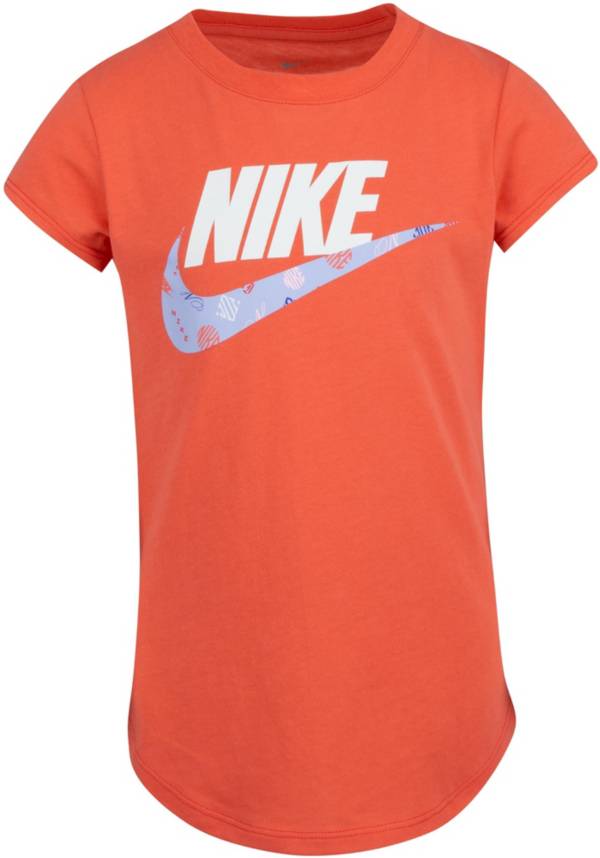Nike Little Girls' Monogram Futura Graphic T-Shirt