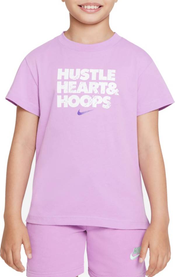 Nike Girls' Sportswear Hustle Graphic T-Shirt product image