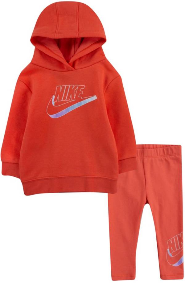 Nike Infant Girls' Mini Me Pullover Hoodie and Leggings Set