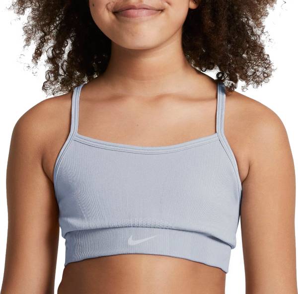 Nike Girls' Dri-FIT Indy Seamless Low Support Sports Bra