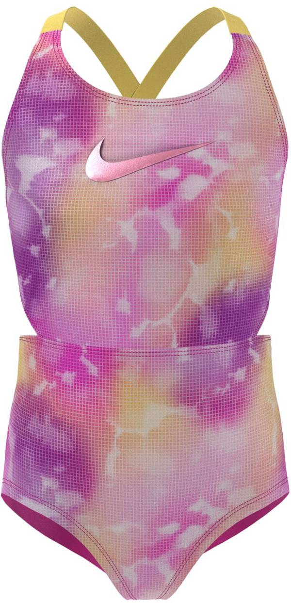 Nike Girls' Crossback Monokini Swimsuit