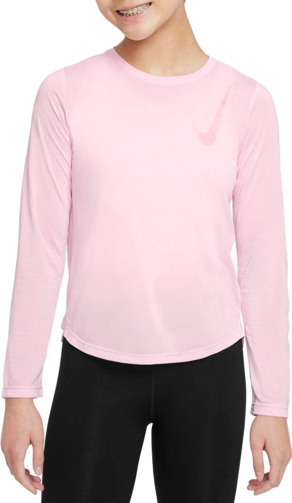 Nike One Girls' Dri-FIT Long-Sleeve Training Top product image