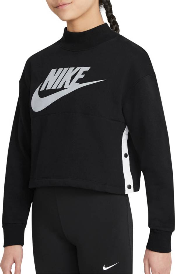 Nike Girls' Sportswear Crewneck Pullover