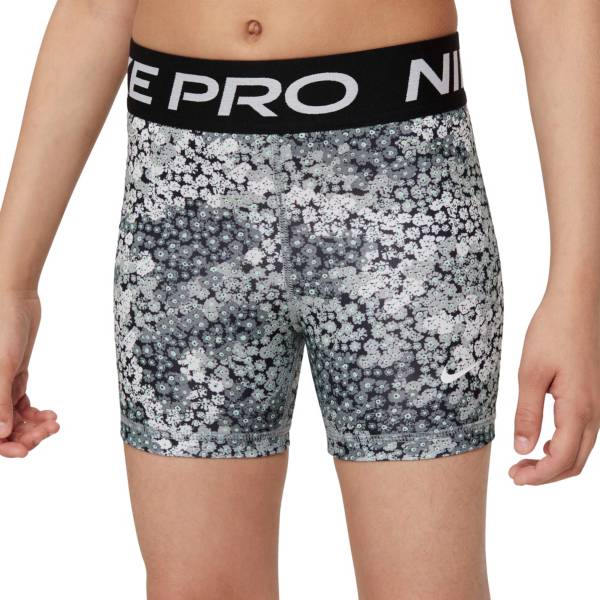 Nike Girls' Pro Dri-FIT Printed Shorts