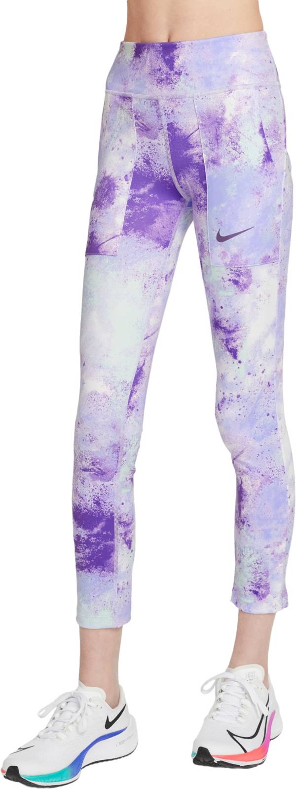 Nike One Girls' Sky-Dye Printed Leggings