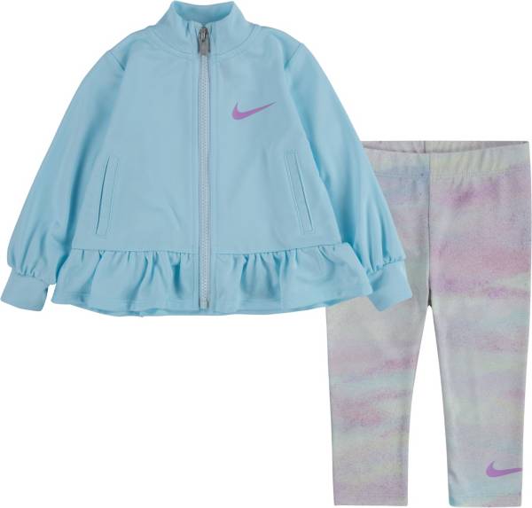 Nike Toddler Girls' Rise All Over Print Tricot Jacket and Leggings Set