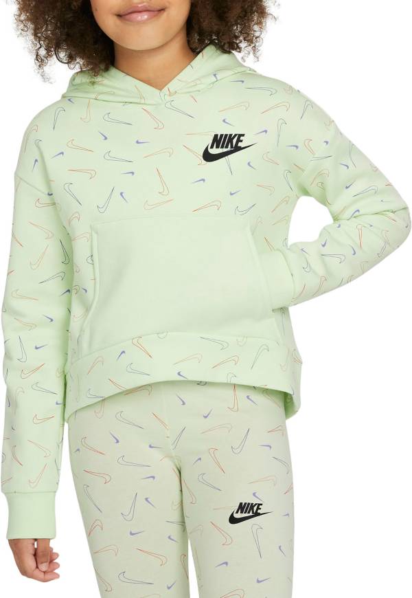 Nike Girls' Sportswear Swooshfetti Club Fleece Hoodie product image