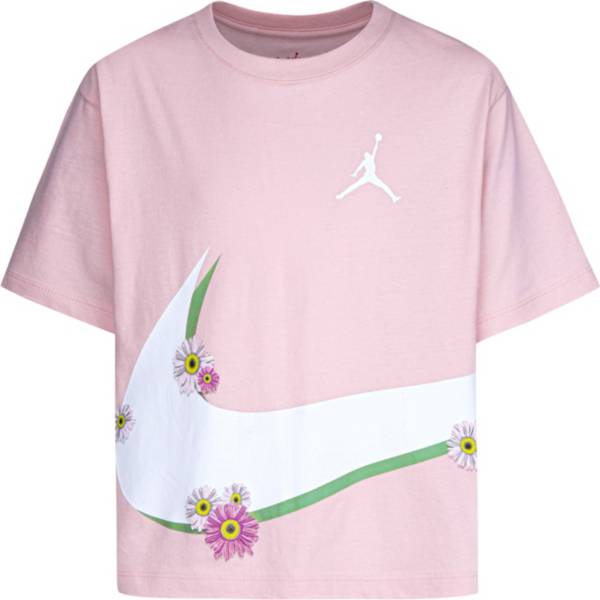 Nike Girls' Swoosh Wrap Floral T-Shirt product image