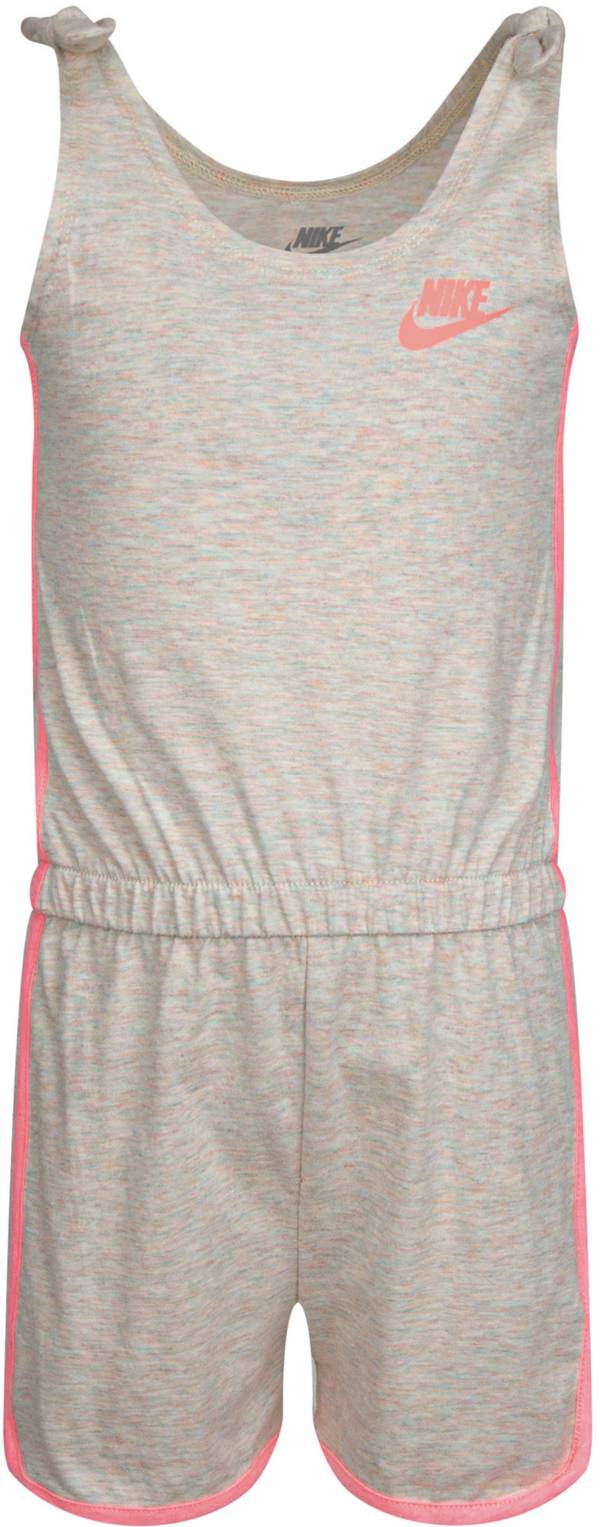 Nike Little Girls' Tie Shoulder Romper