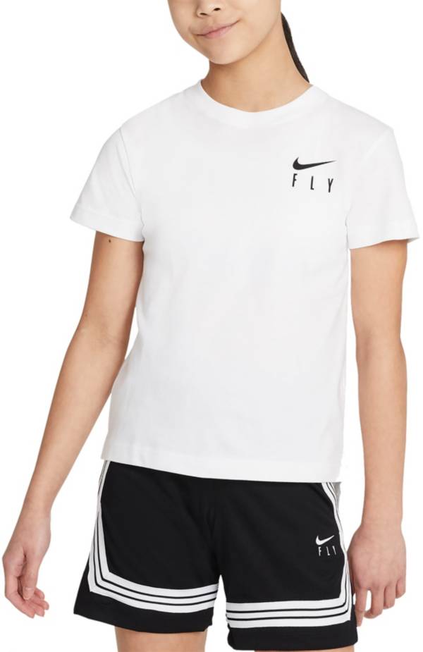 Nike Girls' Sportswear Your Royal Flyness Graphic T-Shirt