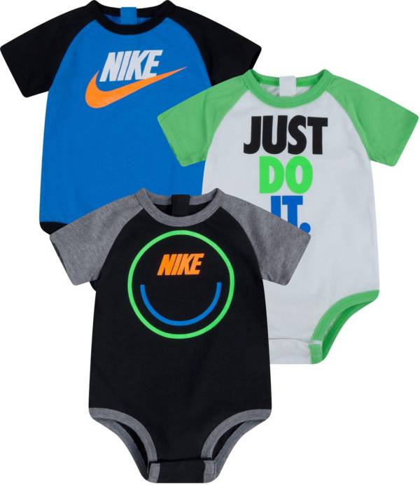 Nike Infant NSW Thrill Bodysuit 3-Pack