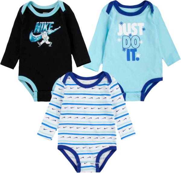 Nike Infant Winter 3 Pack Bodysuit Set