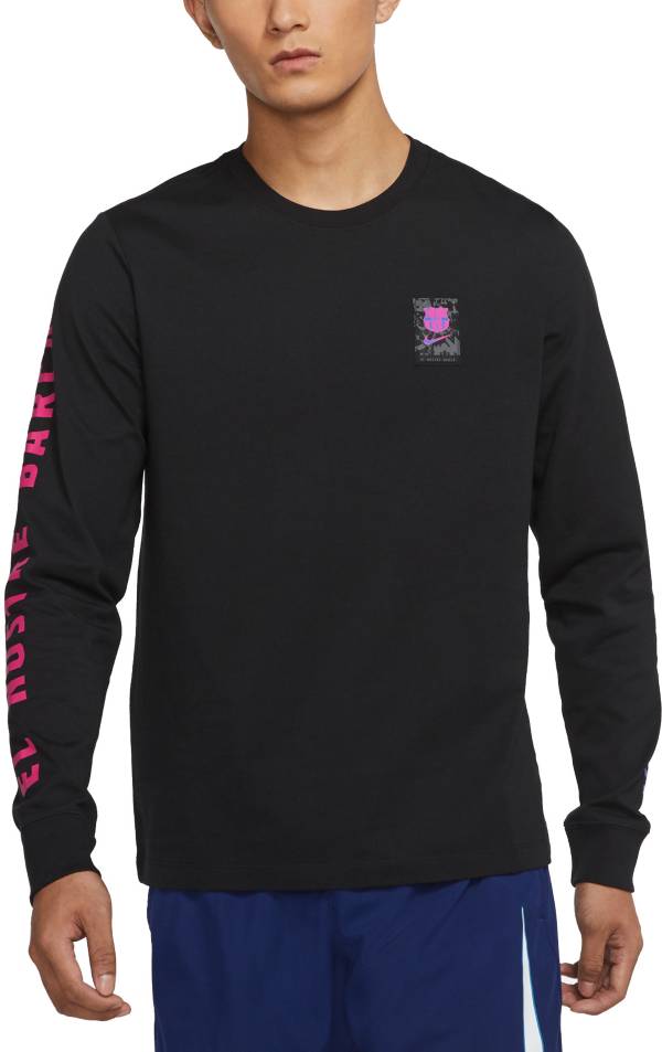 Nike Men's FC Barcelona Ignite Black T-Shirt