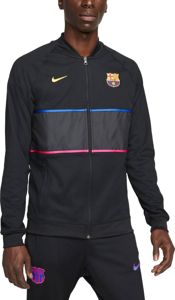 Nike FC Barcelona '21 Anthem Black Track Jacket