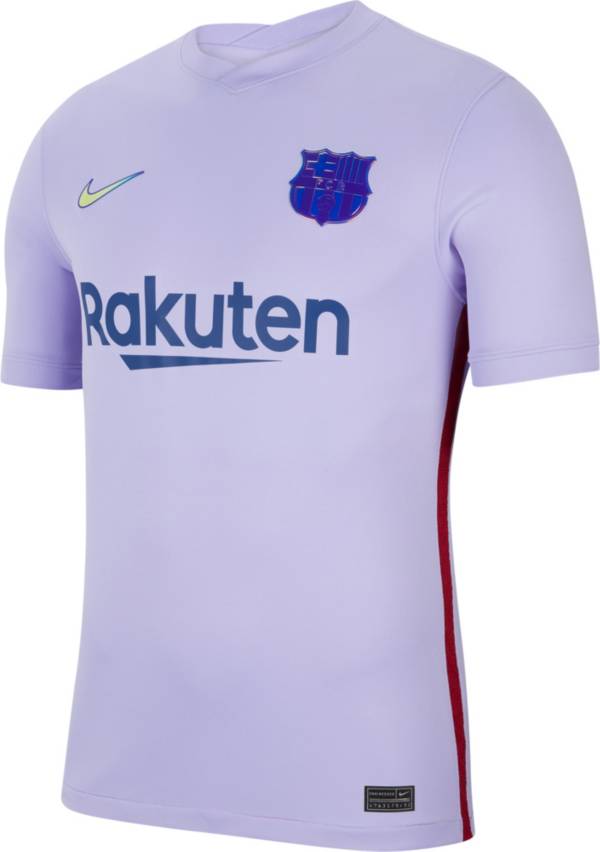 Nike Men's FC Barcelona '21 Breathe Stadium Away Replica Jersey