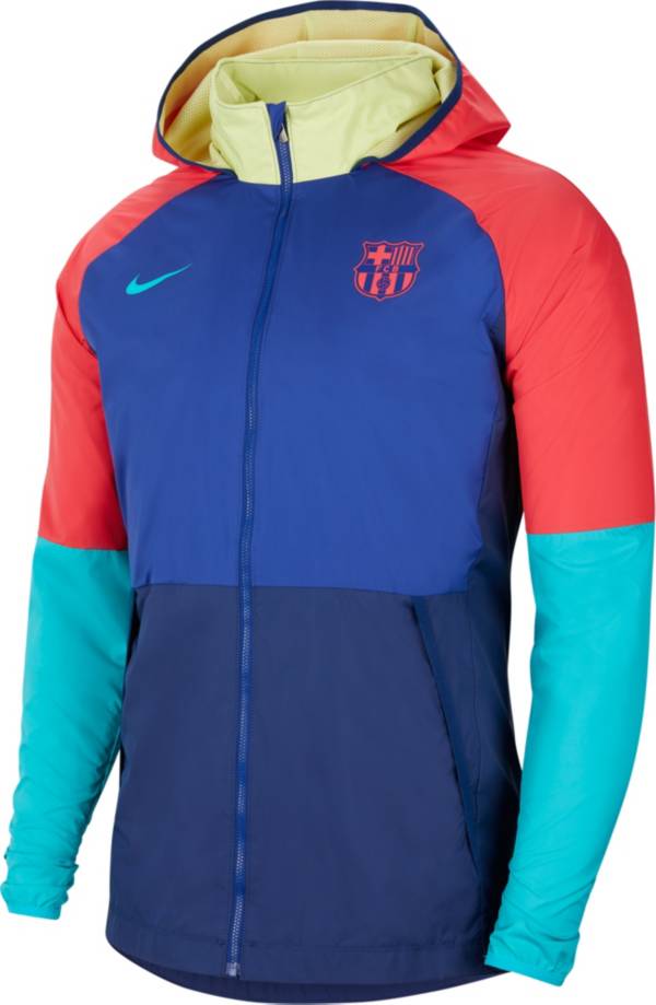 Nike Men's FC Barcelona AWF Lite Royal Jacket