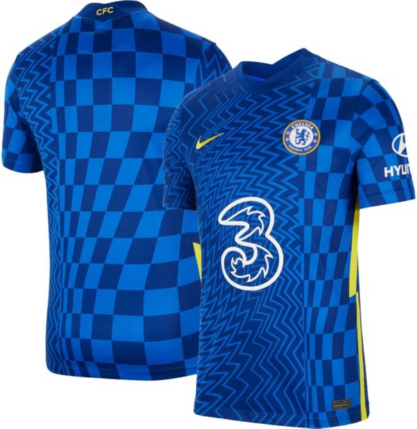 Nike Men's Chelsea FC '21 Breathe Stadium Home Replica Jersey