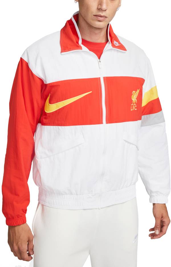 Nike Liverpool FC '21 Heritage White Full-Zip Jacket