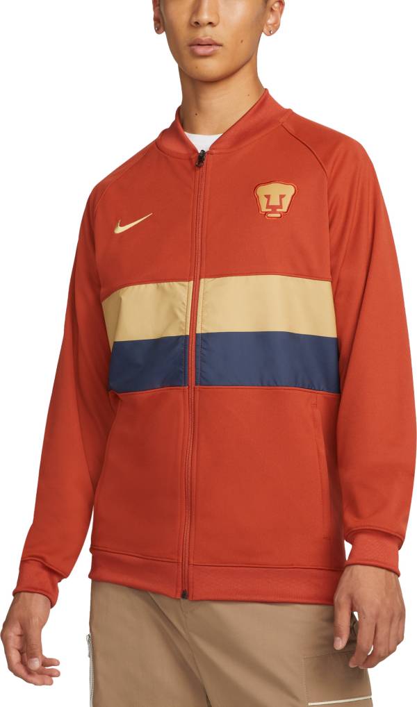 Nike Men's Pumas UNAM Anthem Orange Track Jacket