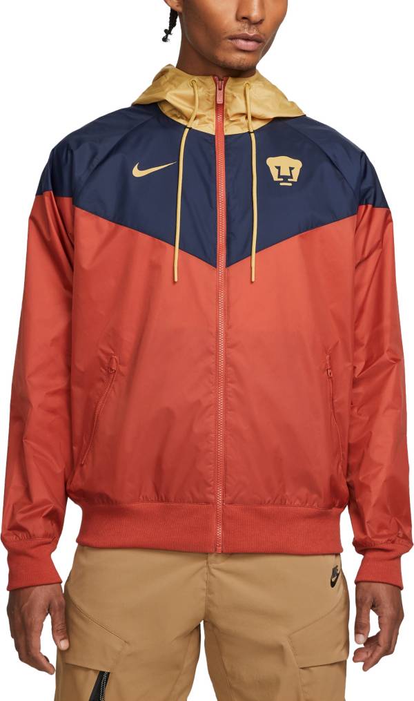 Nike Men's Pumas UNAM Orange Windrunner Jacket