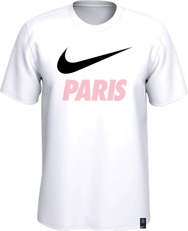 Nike Paris Saint-Germain Swoosh Club White T-Shirt product image