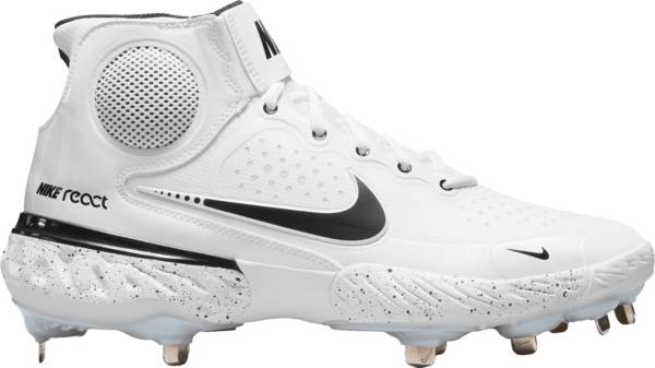 Nike Men's Alpha Huarache Elite 3 Mid Metal Baseball Cleats