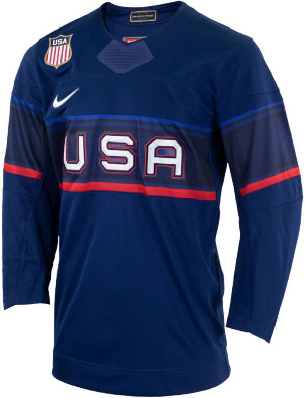Nike USA Hockey Away 2022 Olympic Jersey