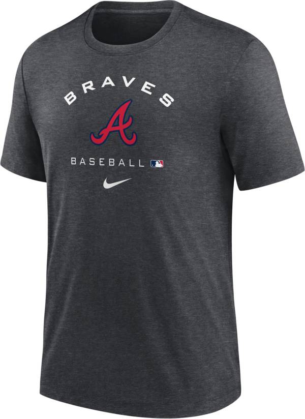 Nike Men's Atlanta Braves Gray Early Work T-Shirt product image