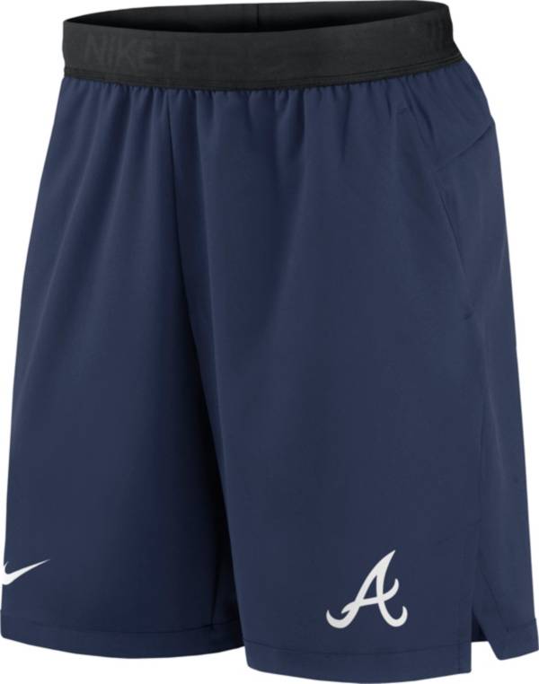 Nike Men's Atlanta Braves Navy Flex Vent Shorts