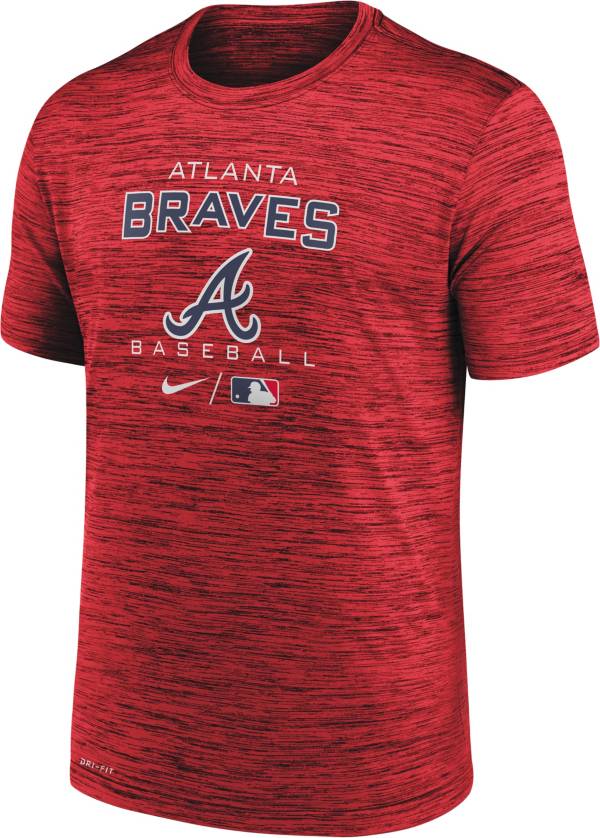 Nike Men's Atlanta Braves Red Legend Velocity T-Shirt