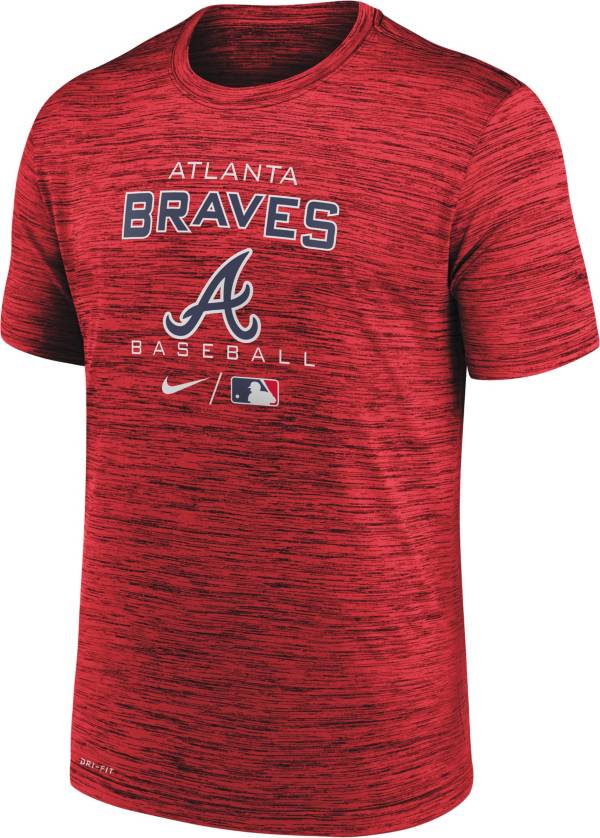 Nike Men's Atlanta Braves Red Legend Velocity T-Shirt product image
