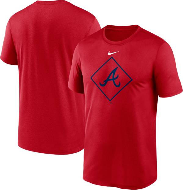 Nike Men's Atlanta Braves Red Legend Icon T-Shirt
