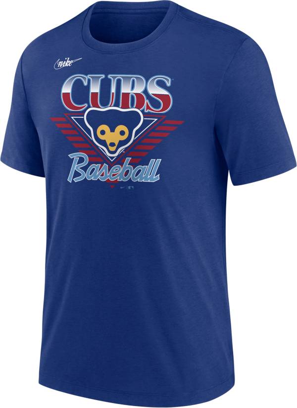 Nike Men's Chicago Cubs Blue Cooperstown Rewind T-Shirt product image