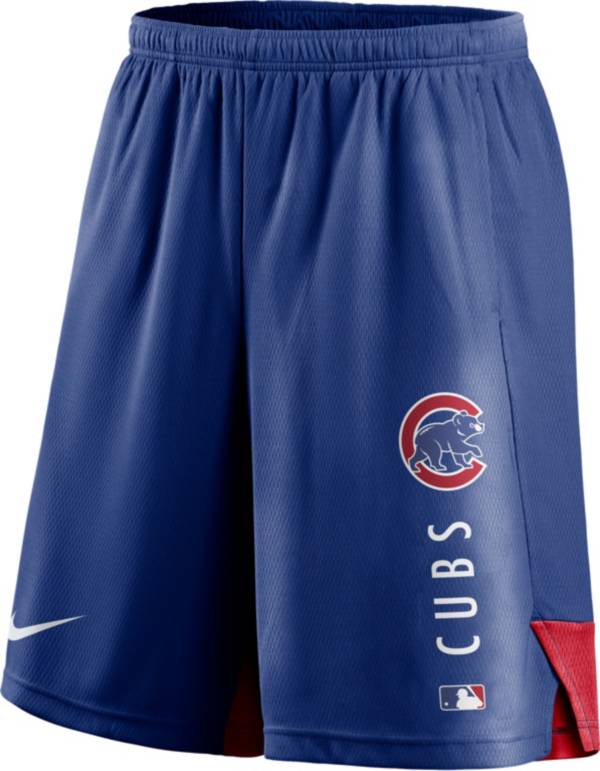 Nike Men's Chicago Cubs Blue Authentic Collection Training Short