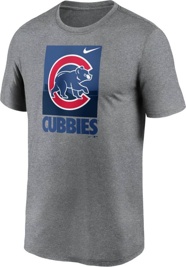 Nike Men's Chicago Cubs Gray Local Legend T-Shirt