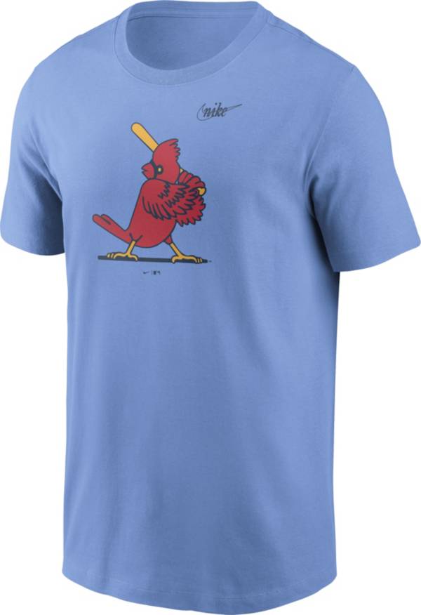 Nike Men's St. Louis Cardinals Powder Blue Logo T-Shirt