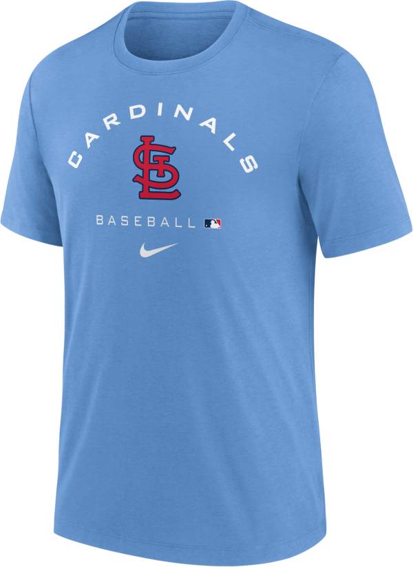 Nike Men's St. Louis Cardinals Blue Early Work T-Shirt