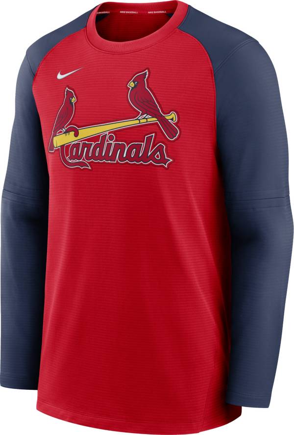 Nike Men's St. Louis Cardinals Red Authentic Collection Pre-Game Long Sleeve T-Shirt product image