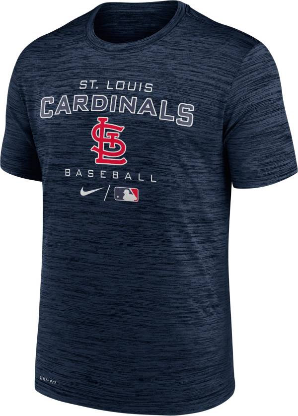 Nike Men's St. Louis Cardinals Navy Legend Velocity T-Shirt product image