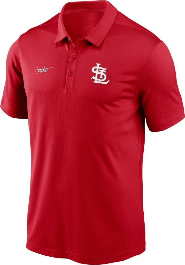 Nike Men's St. Louis Cardinals Red Franchise Rewind Polo