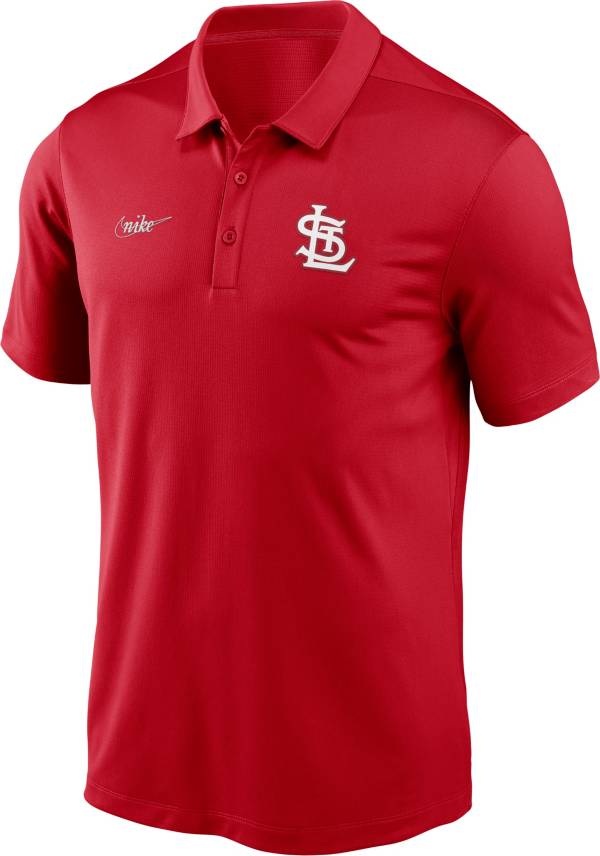 Nike Men's St. Louis Cardinals Red Franchise Rewind Polo product image