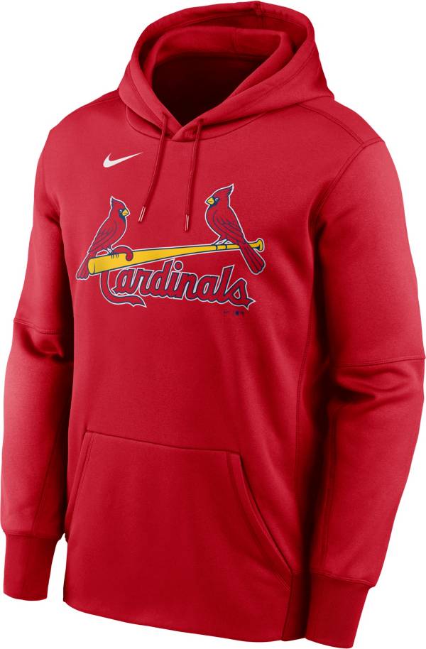 Nike Men's St. Louis Cardinals Red Therma Fleece Hoodie product image