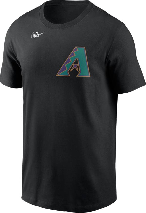 Nike Men's Arizona Diamondbacks Black Wordmark T-Shirt