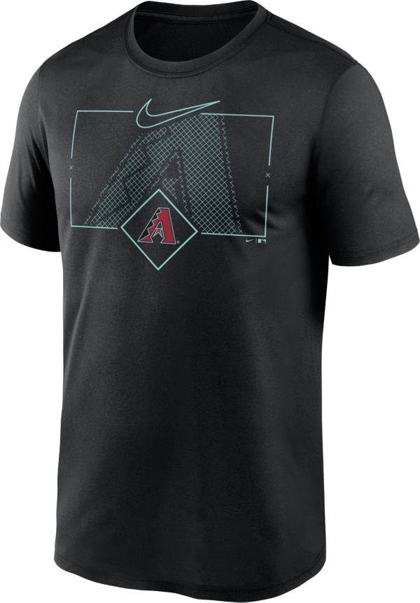 Nike Men's Arizona Diamondbacks Black Legend T-Shirt product image